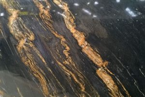 Fusion Black exotic granite slabs and tiles