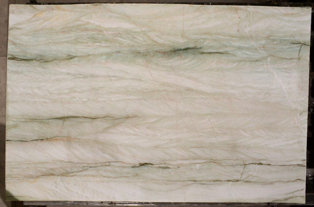 Gaya Light Green Quartzite slab